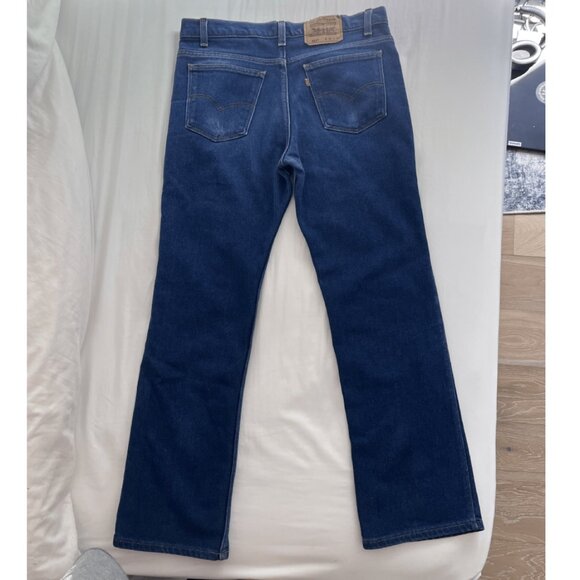 Rare 90s Orange Tab Levi's Bootcut Jeans Size W36 L34 - Picture 2 of 14